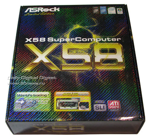  ASRock X58 SuperComputer упаковка 