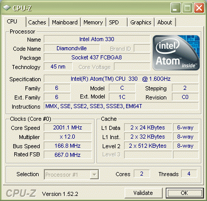  Manli ION-ITX-WiFi разгон 1 