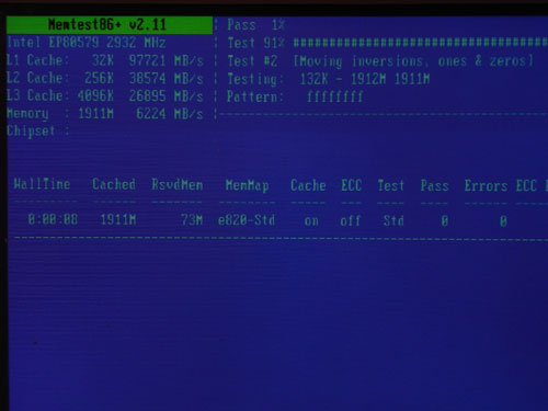  Biostar TH55XE MemTest 1 