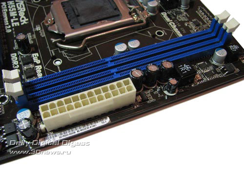  ASRock H55M-LE DIMMs 