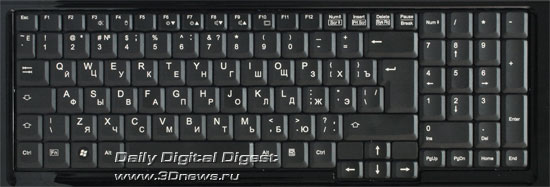  Fujitsu Lifebook NH570. Клавиатура 