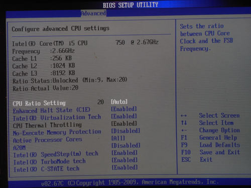  ASRock P55 Extreme4 CPU 1 