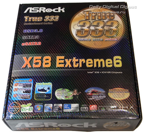  ASRock X58 Extreme6 упаковка 