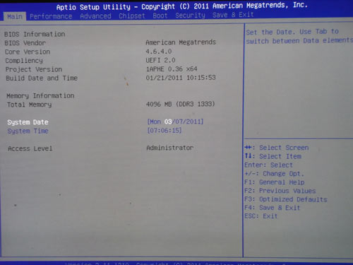  Sapphire P67 Hydra BIOS 