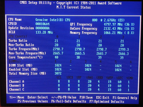  Gigabyte X58A-OC настройки разгона 1 