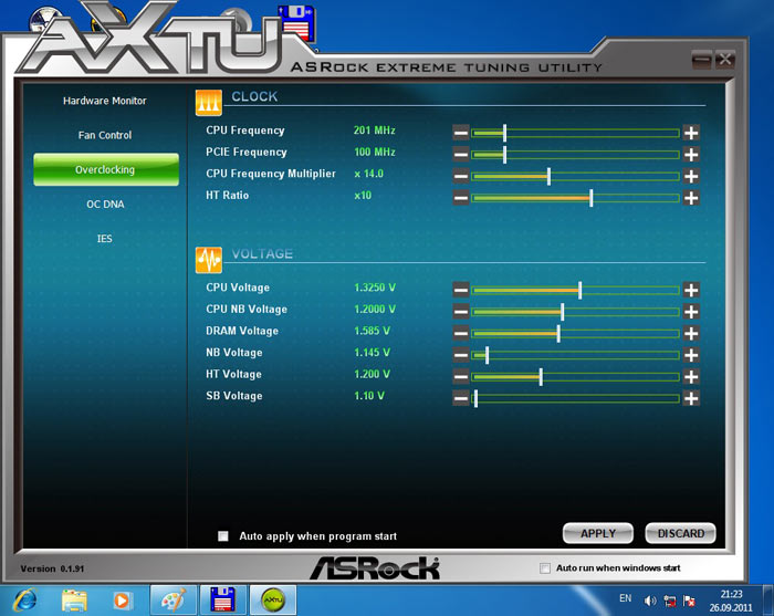  ASRock 970 Extreme4 AETU Overclock 