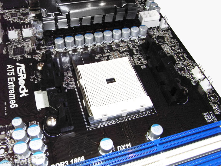  ASRock A75 Extreme6 разъем процессора 