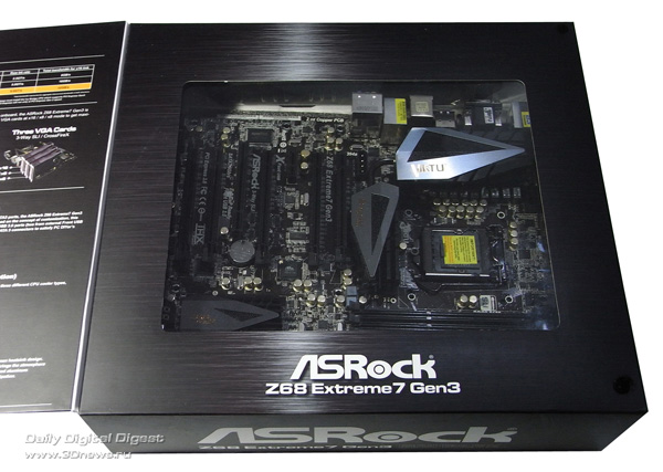  ASRock Z68 Extreme7 упаковка 