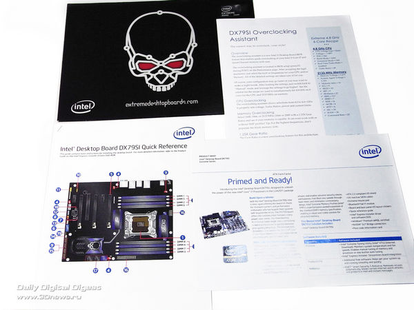  Intel DX79SI комплектация 2 