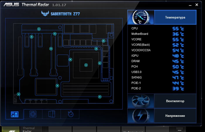  ASUS Sabertooth Z77 AI Suite 5 