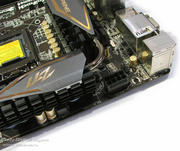  ASRock Z77 Extreme6 разъем питания 