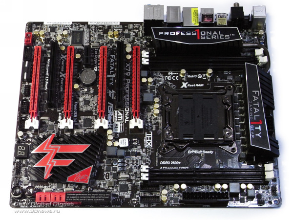  ASRock Fatal1ty X79 Professional плата 