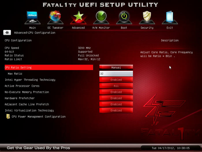  ASRock Fatal1ty X79 Champion CPU 1 