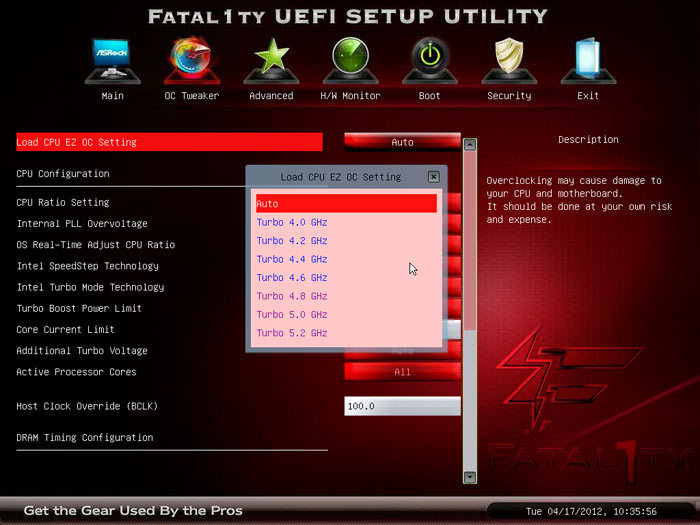  ASRock Fatal1ty X79 Champion разгон 1 