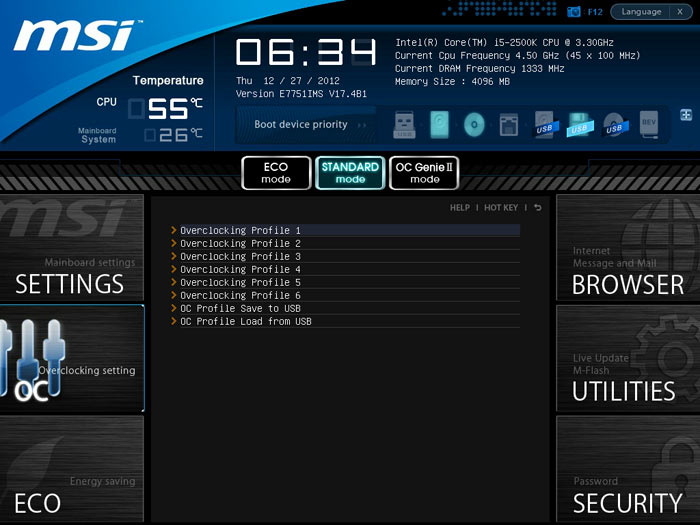  MSI Z77 MPower Profile 