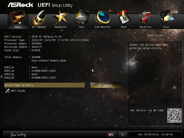  ASRock Z87M OC Formula BIOS 