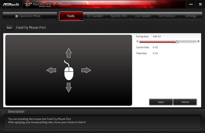  ASRock FM2A88X+ Killer Fatal1ty Mouse Port 