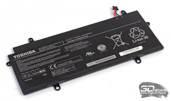  Toshiba Portege Z30-A-M5S: 52 Wh battery 