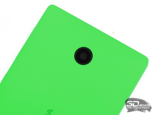  Nokia X interface: rear camera 