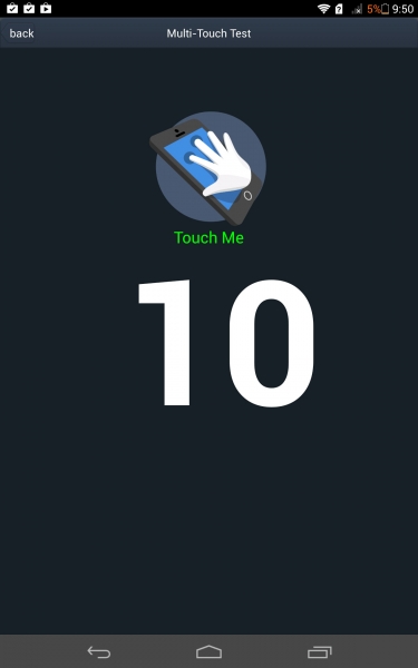  Huawei MediaPad X1 – результаты теста AnTuTu MultiTouch Test 
