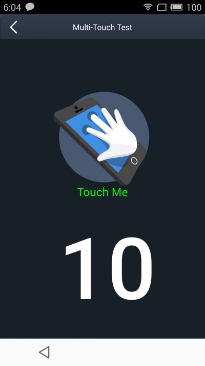  Meizu M1 Note – результаты теста AnTuTu MultiTouch Test 