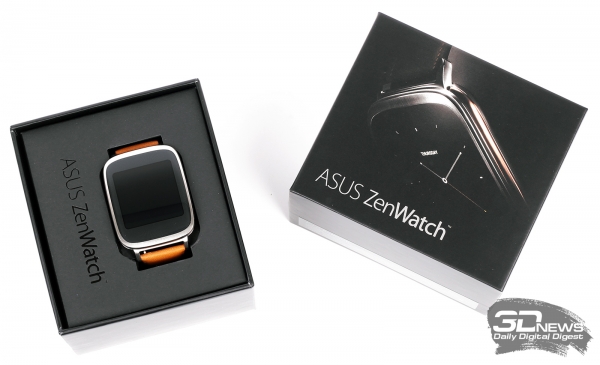  ASUS ZenWatch – заводская коробка 