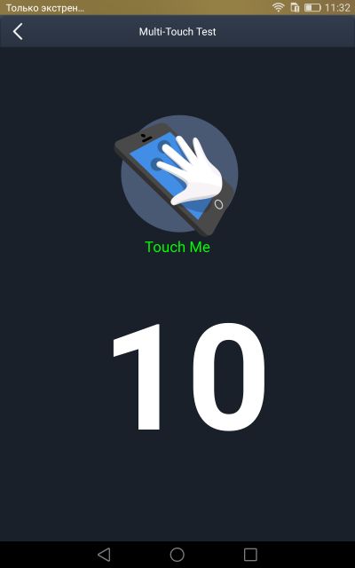  Huawei MediaPad X2 – результаты теста AnTuTu MultiTouch Test 