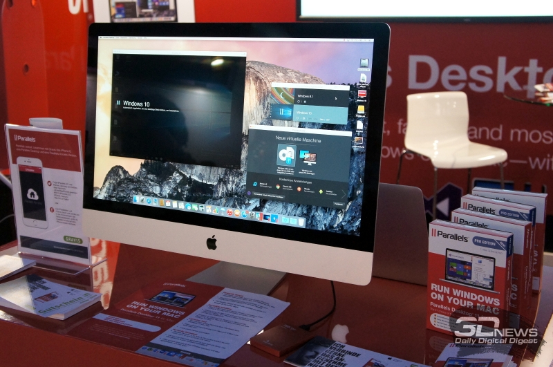  Живая демонстрация работы Parallels Desktop 11 на IFA 2015 