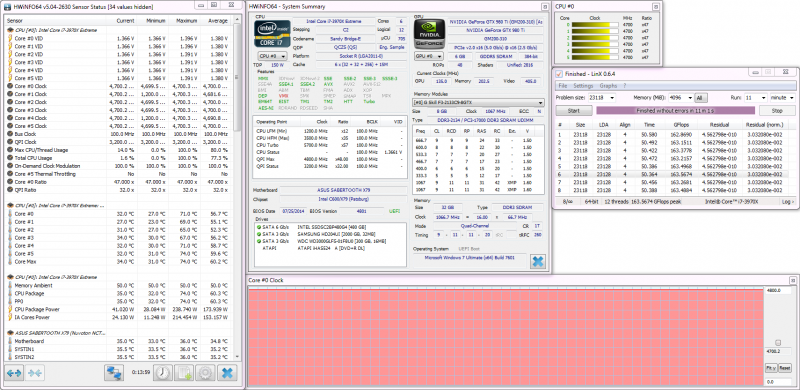  Corsair Hydro Series H110i GT (2200 об/мин х2) 