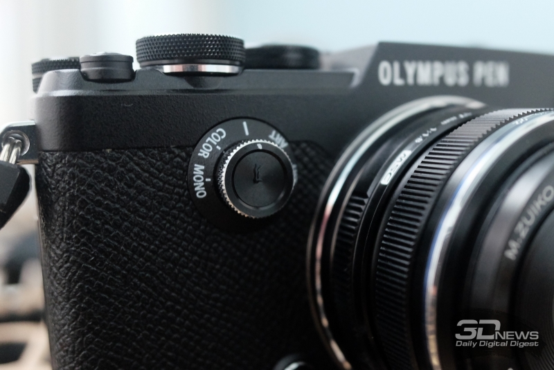  Olympus PEN-F, селектор Creative Dial 