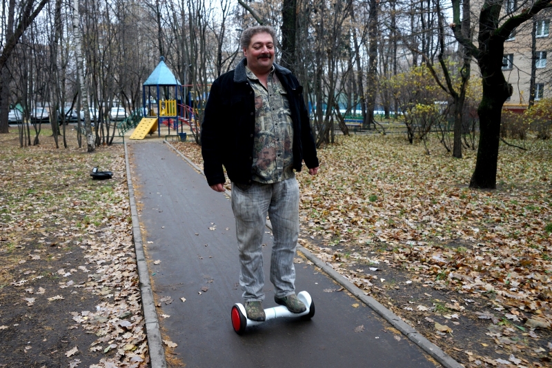  Дмитрий Быков и Solowheel Hovertrax 