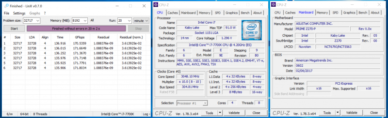  Разгон процессора по шине при помощи ASUS PRIME Z270-P 