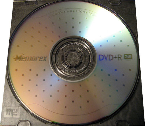  Memorex DVD+R 16x 