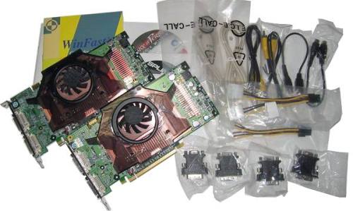  Комплект Leadtek PX6800GT SLI Pack 