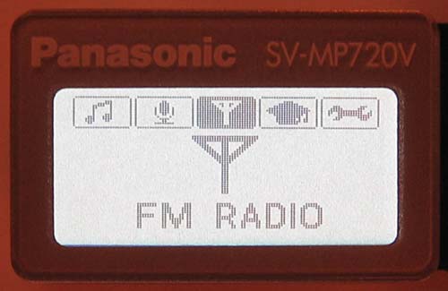  Panasonic SV-MP720V 