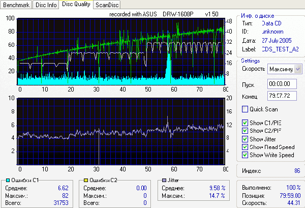  ASUS DRW-1608P 