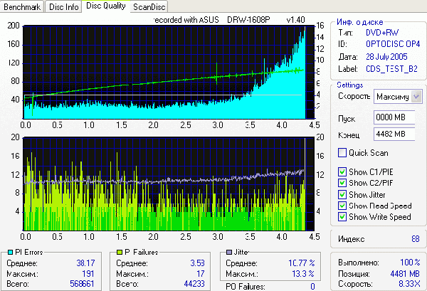  ASUS DRW-1608P 