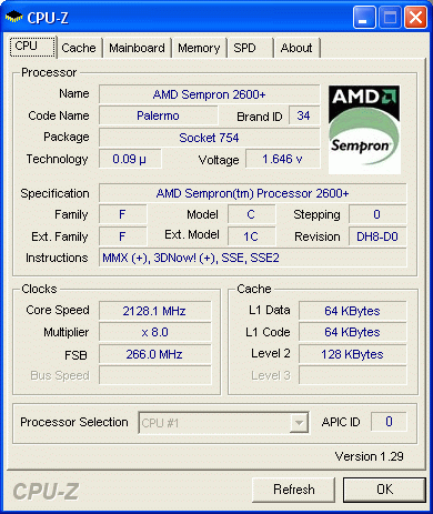  Sempron 2600+ 