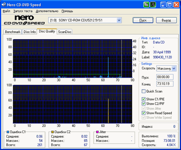  SONY CDU-5212 