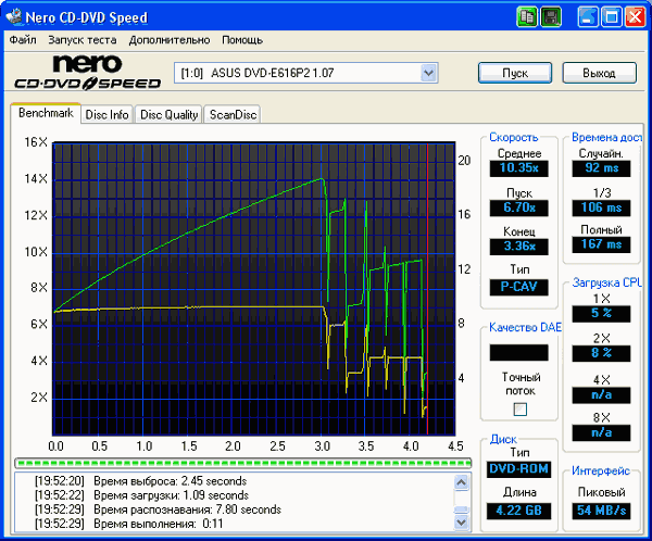  ASUS DVD-E616P2 