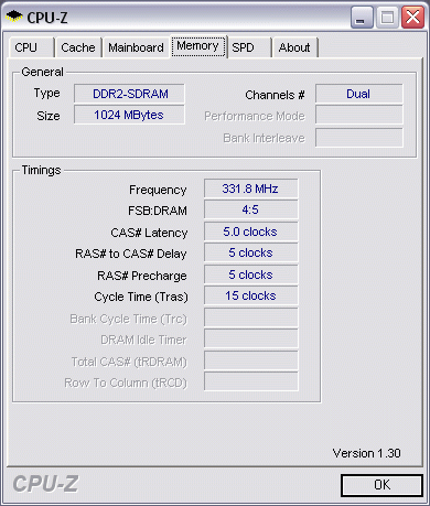  Corsair DDR2 TWIN2X1024-8000UL1 