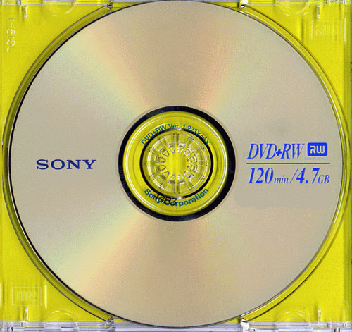  SONY DVD+RW 4x 