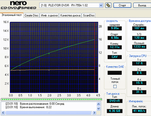  Запись DVDR 