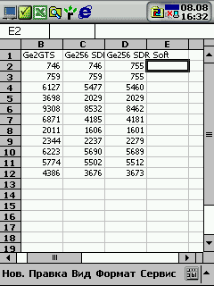  Pocket Excel 