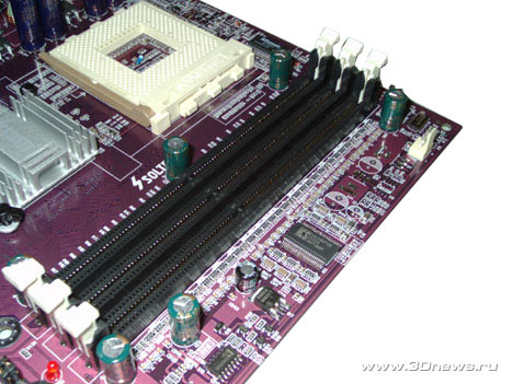  Soltek SL-75FRV DIMMs 