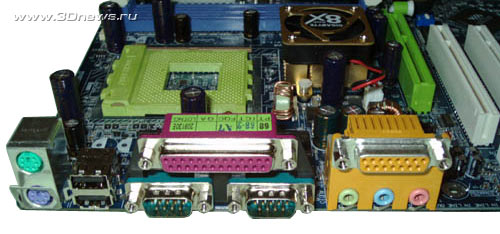  Gigabyte 7VA Back PAnel 