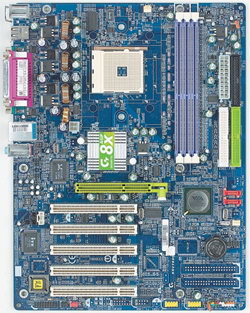  Gigabyte GA-K8VT800l, Socket 754 VIA K8T800 