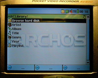  Pocket Video Recorder Archos AV400 