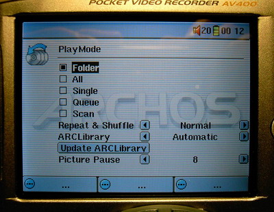  Pocket Video Recorder Archos AV400 