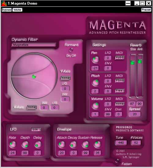  Prosoniq Magenta 